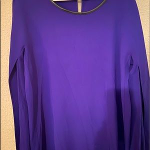 Purple Calvin Klein dress